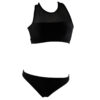 Lace Black Padded Women and  bottom Bikini SET Swimwear